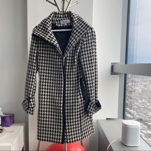 Calvin Klein houndstooth dress/business outterwear.